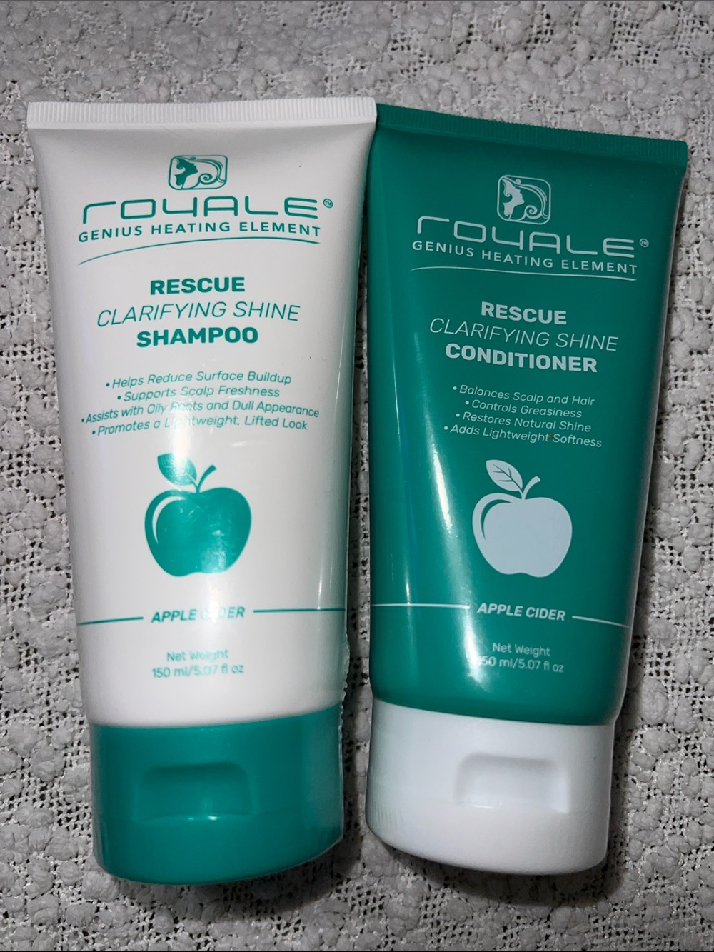 Rescue Clarifying Shine Shampoo/Rescue Clarifying Shine Conditioner-Apple Cider
